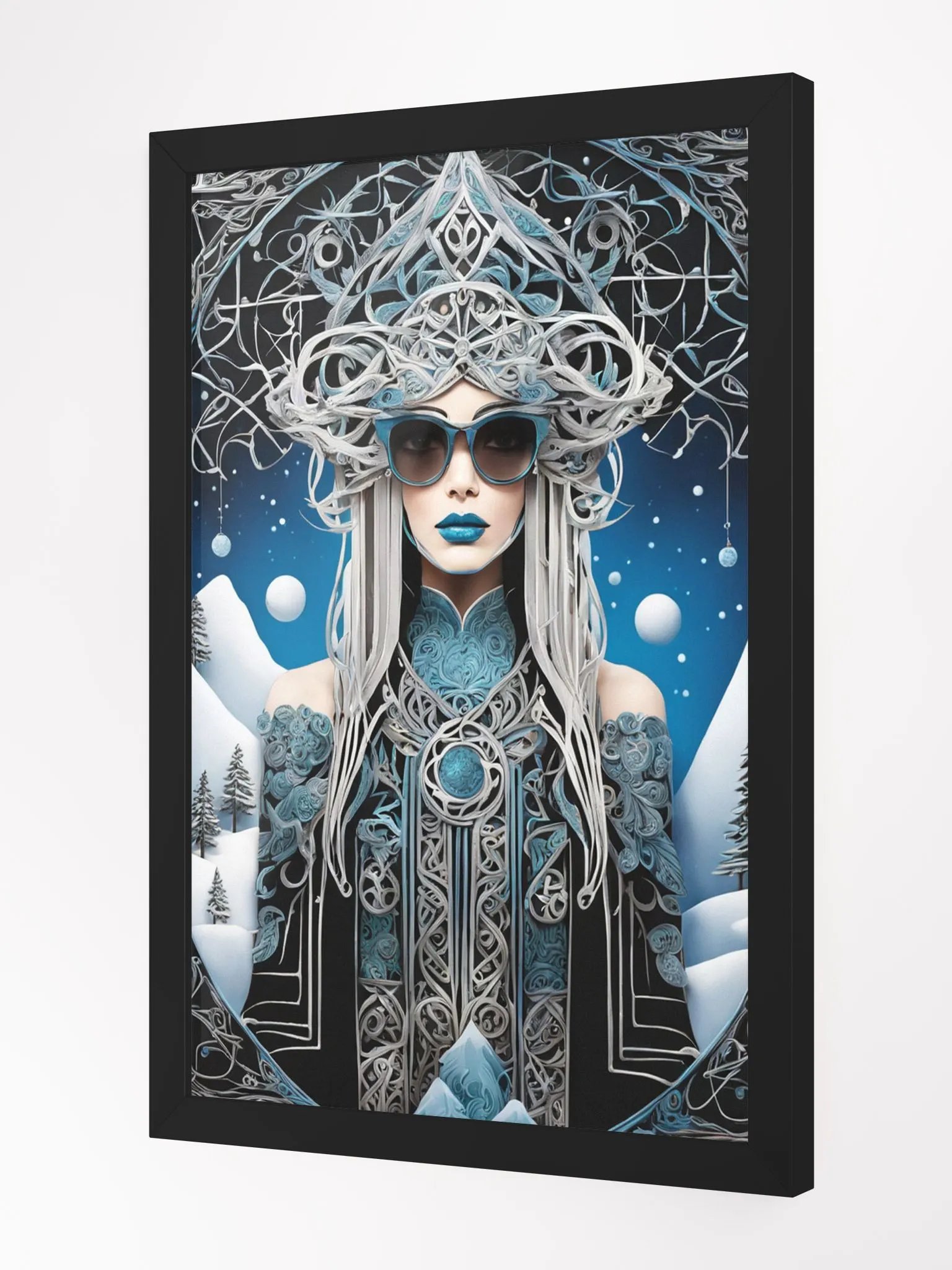 Winter Wiccan 08 - Framed Matte Poster product image (2)