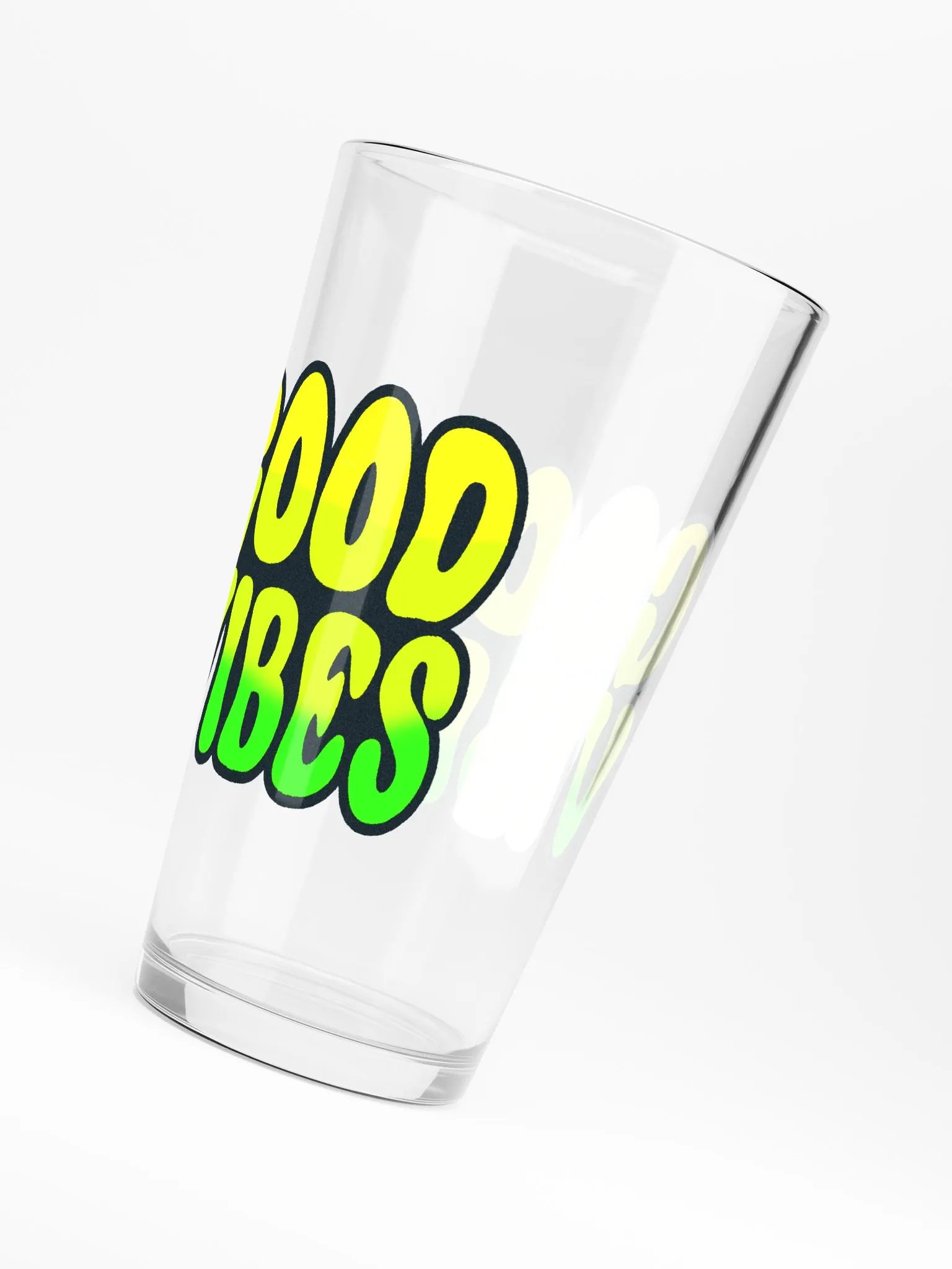 Good Vibes Pint Glass product image (6)