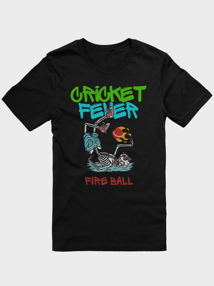 Skeleton Cricket Fever T-Shirt product image (7)