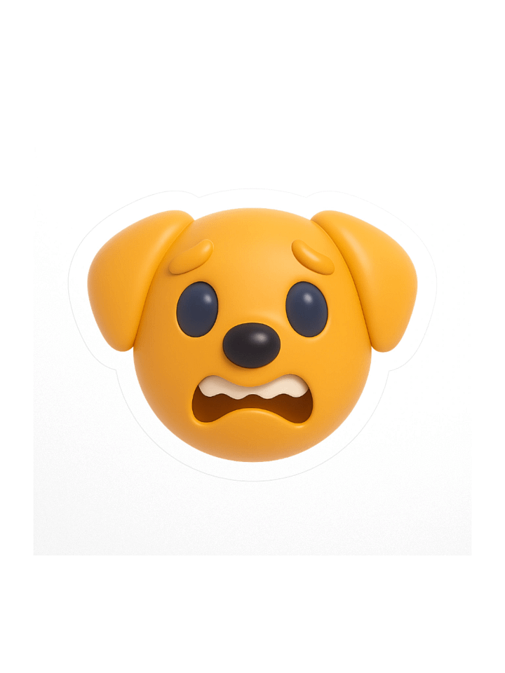 Scared Sammy Sticker product image (1)