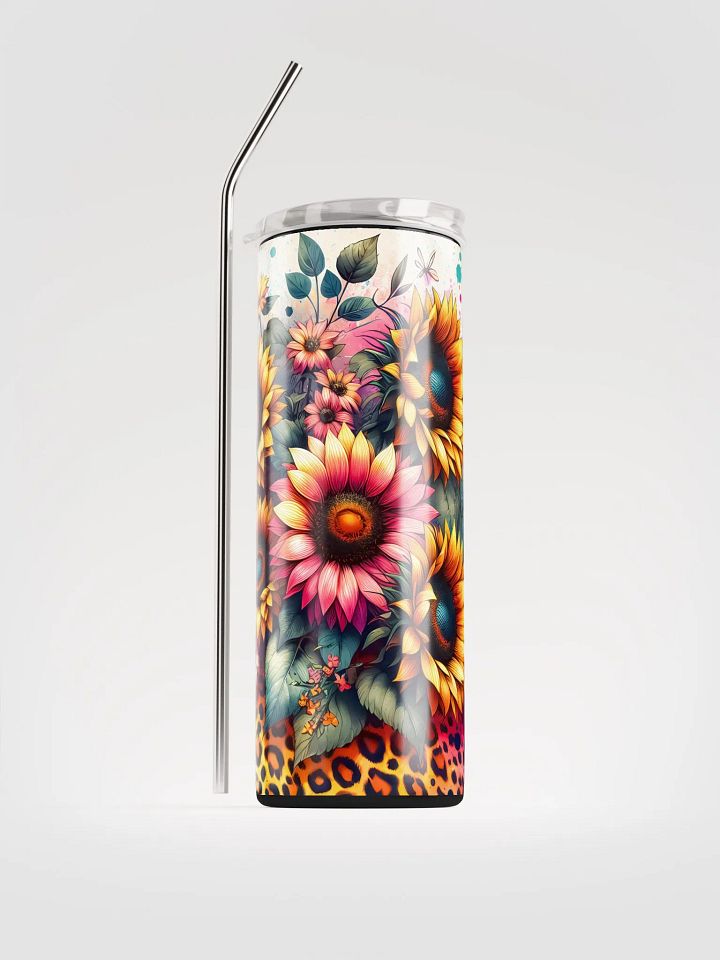 Sunflower Serenade Tumbler: Sip in Sunny Bliss! product image (1)