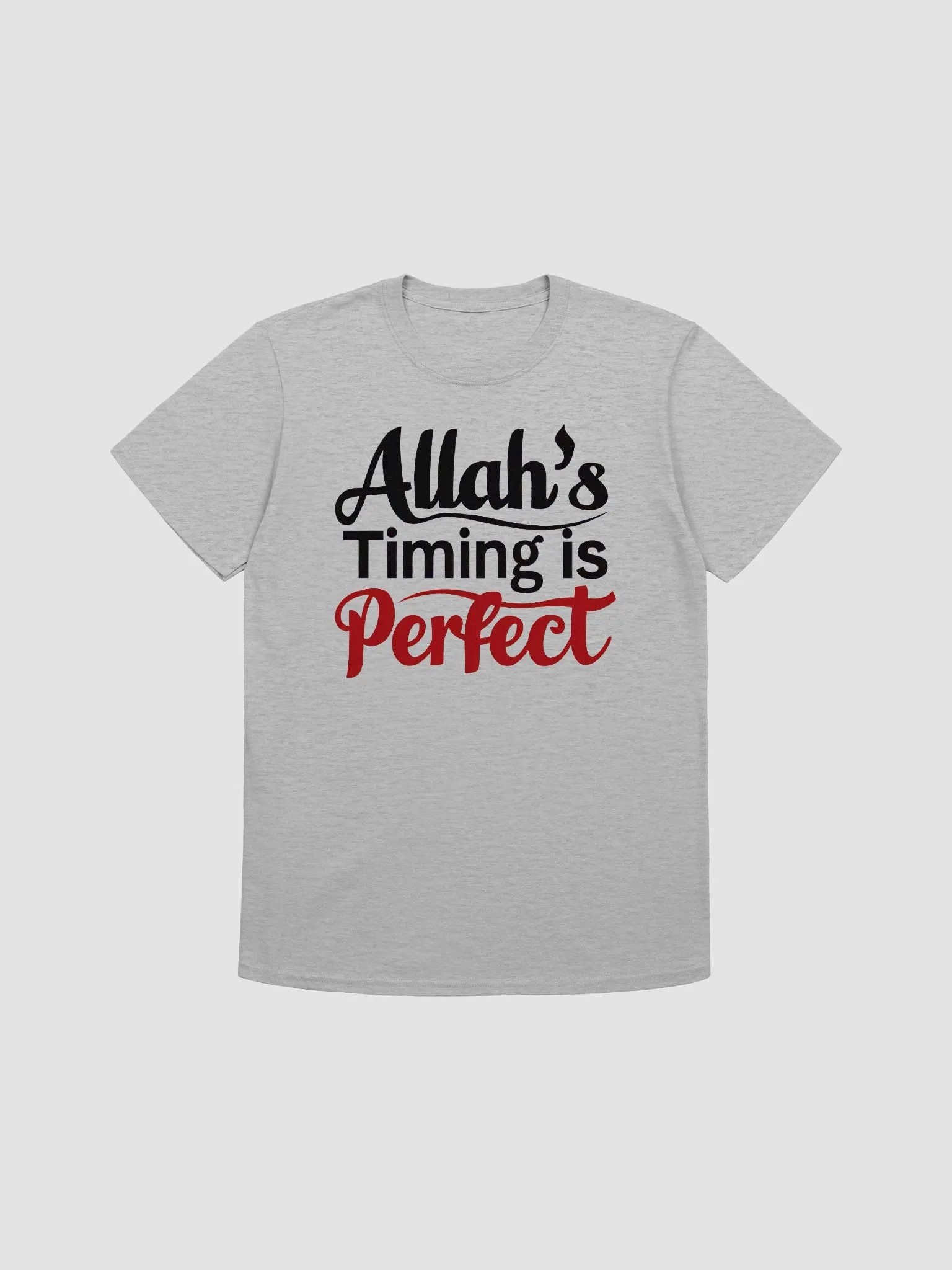 Allah's Timing is Perfect Unisex T-Shirt product image (1)
