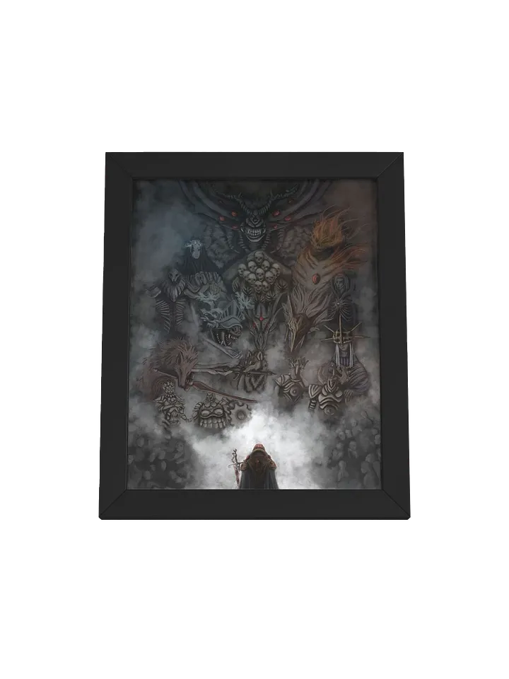 'Fog Wall' Framed Print product image (1)