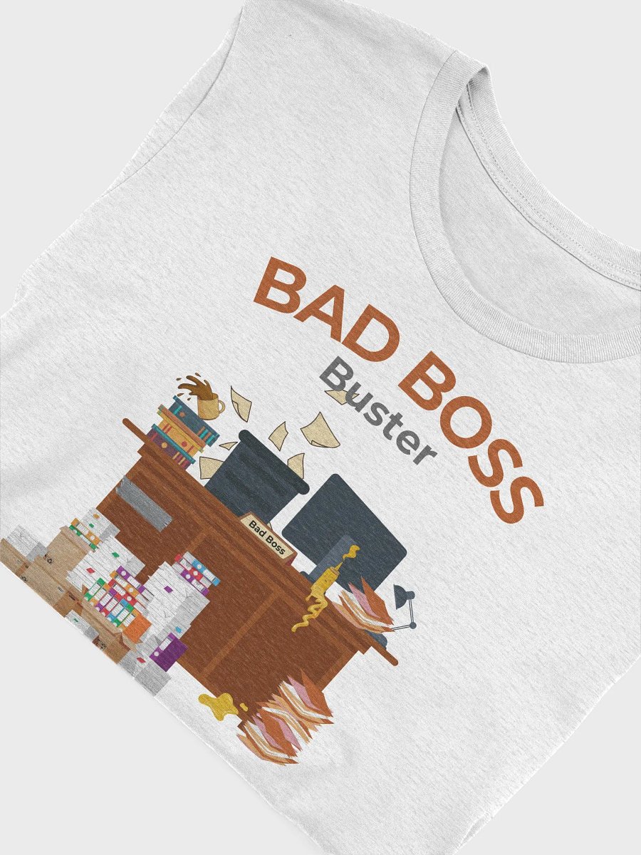 Bad Boss Buster Black Logo Tee product image (1)