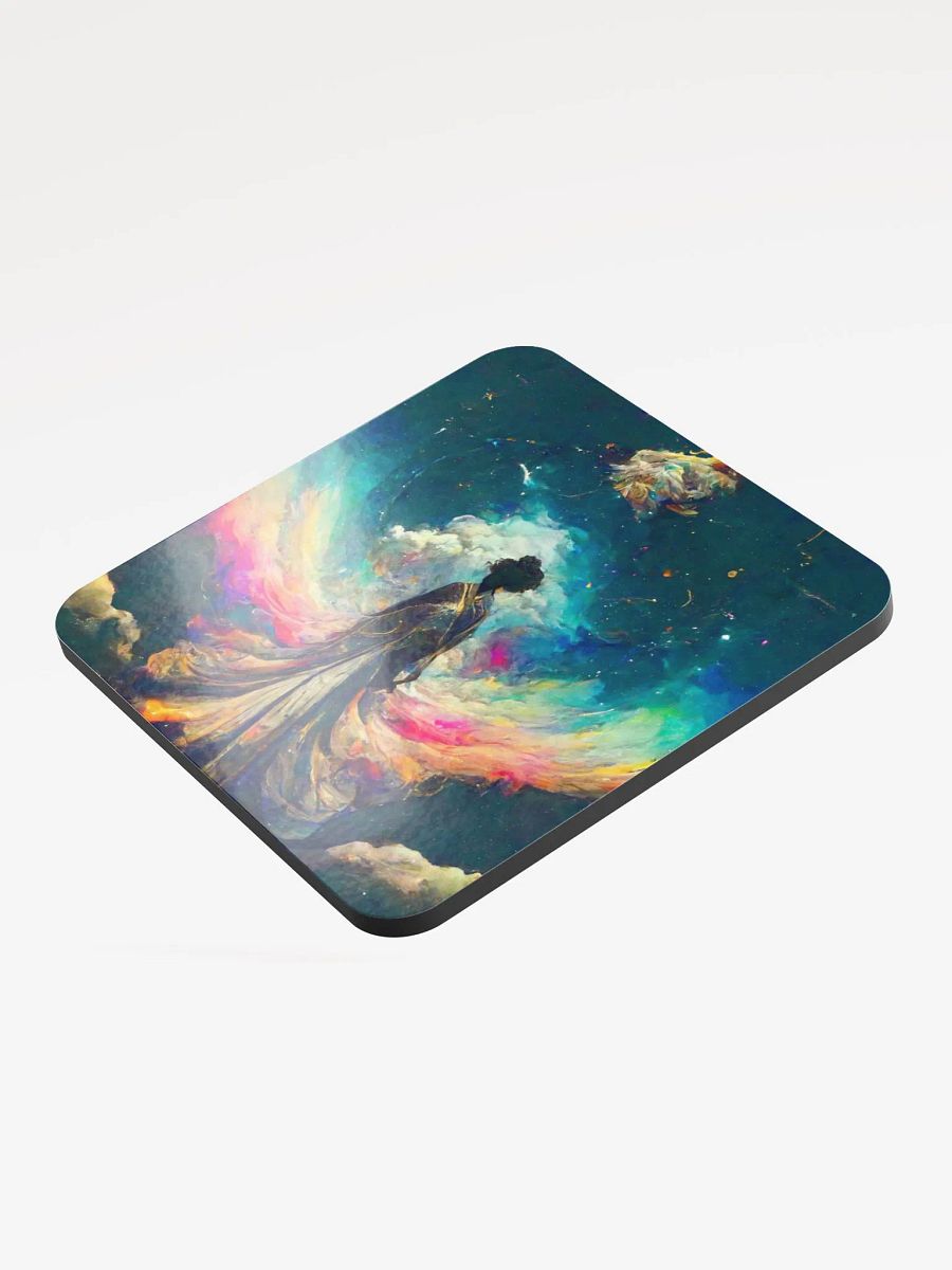 Cosmic Dreams Glossed Cork Coaster product image (3)