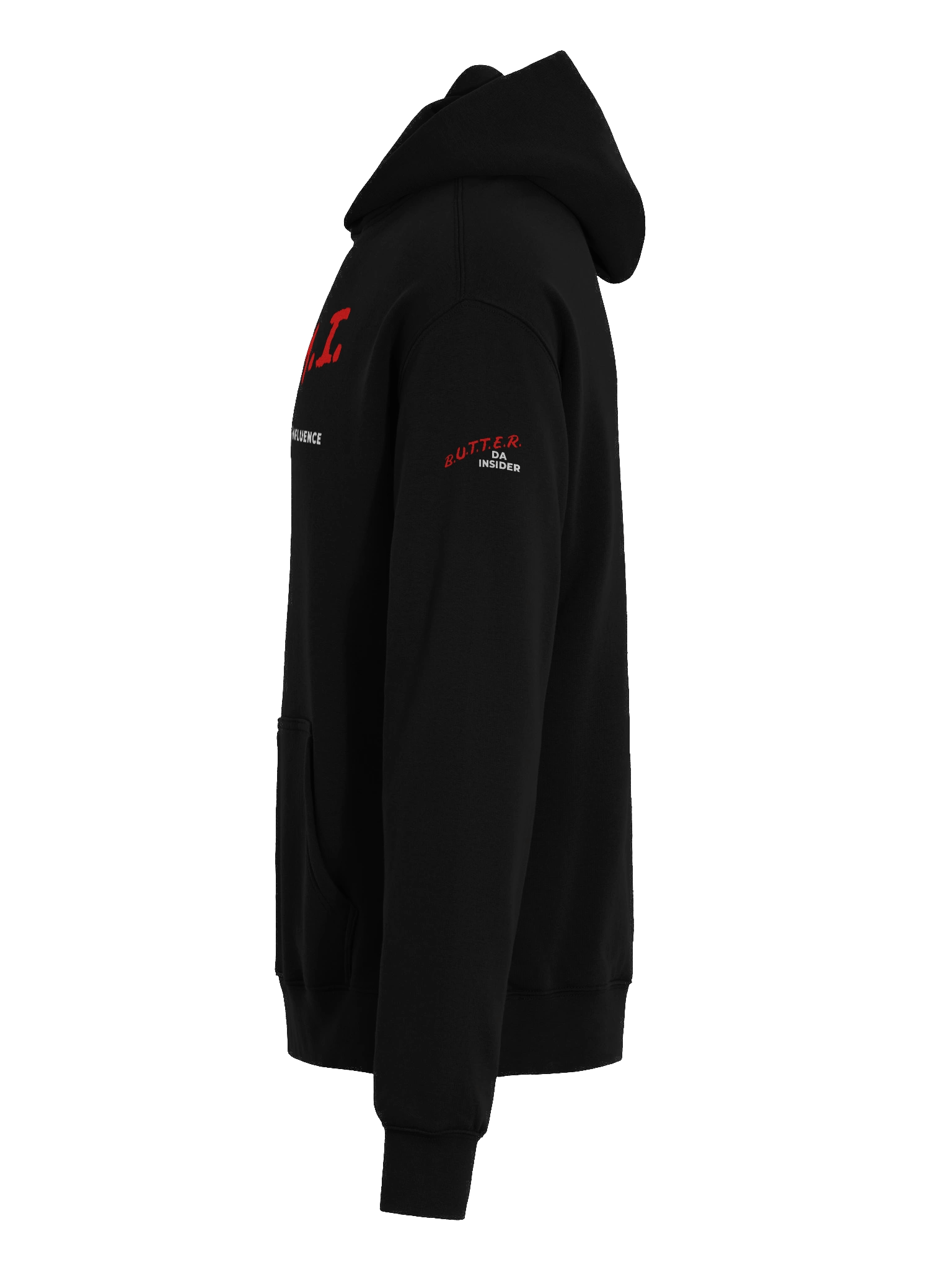 H.E.M.I. Bold Red Oversized Hoodie product image (7)