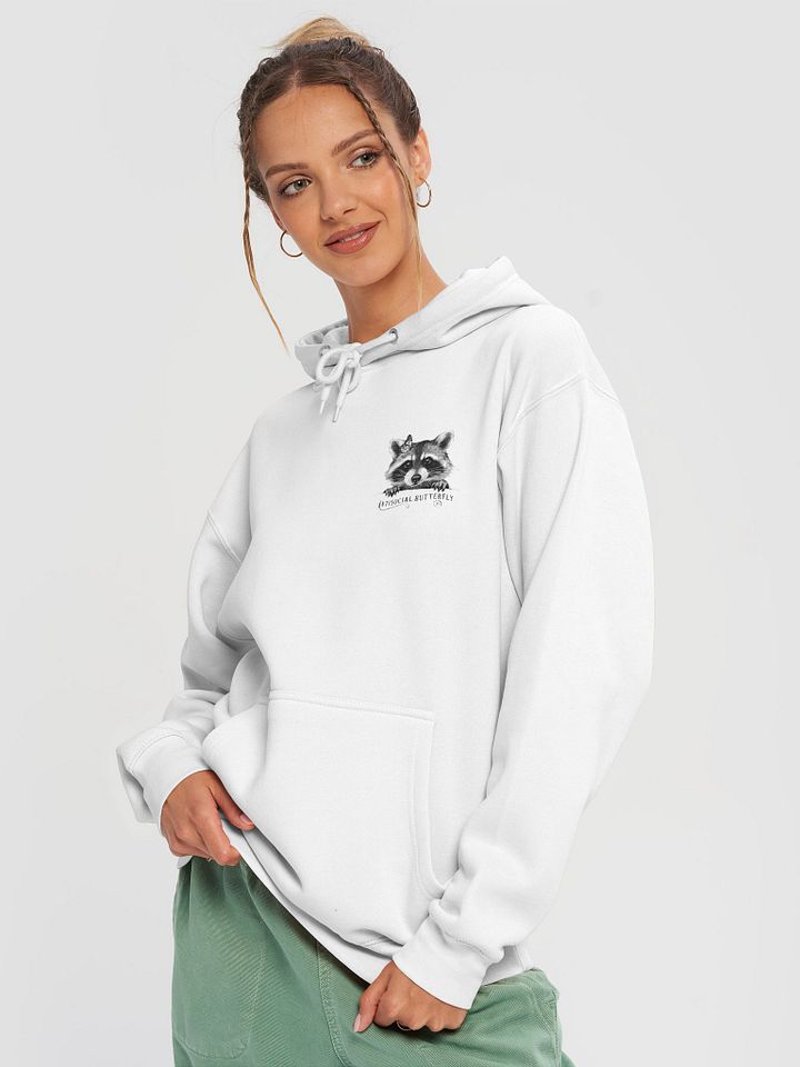 Raccoon Antisocial Butterfly Hoodie product image (1)