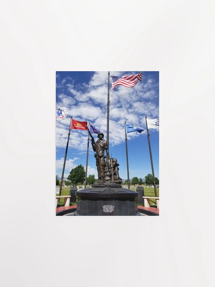 South Jordan Veterans Memorial Poster product image (1)