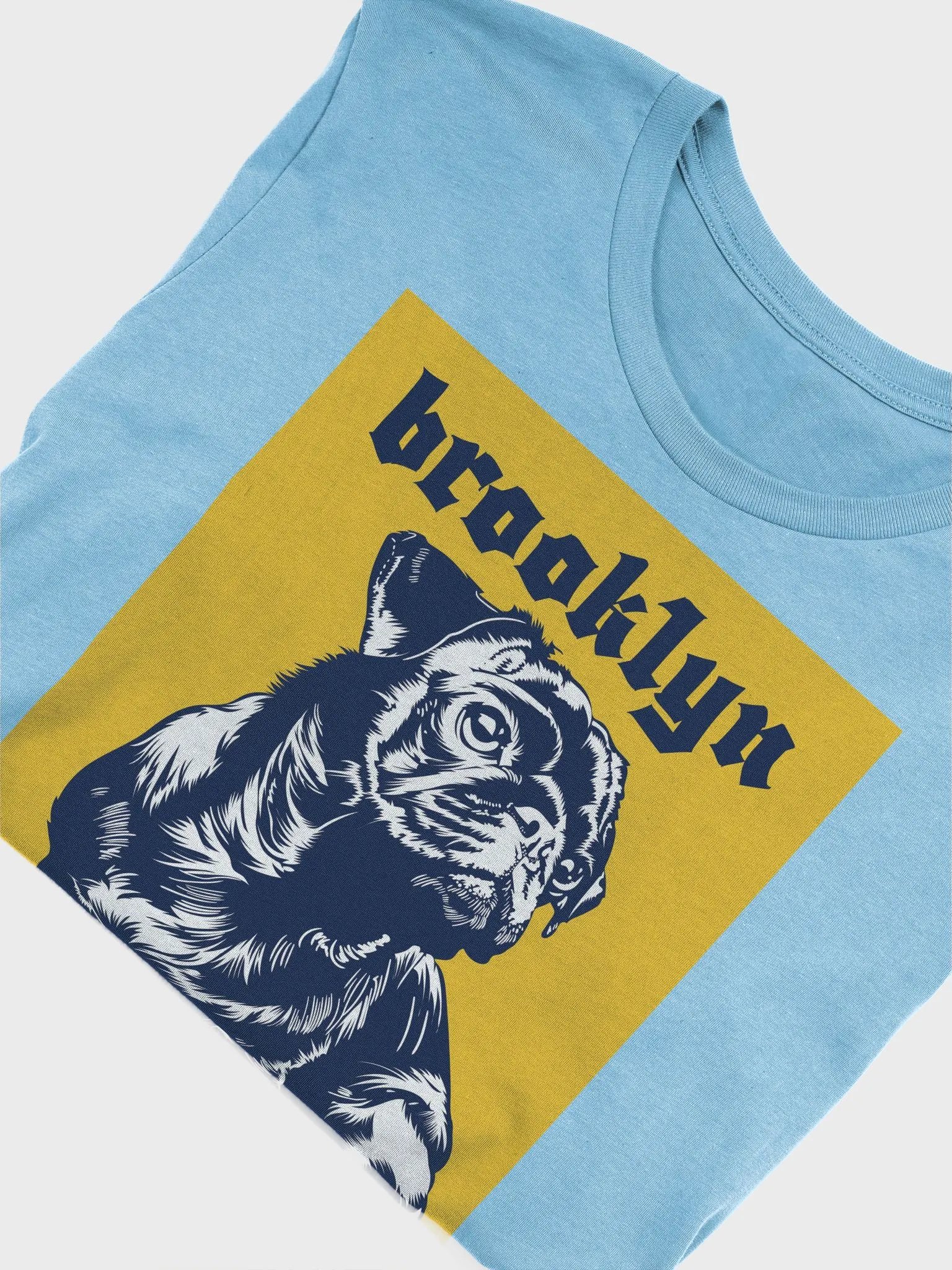 Brooklyn Pug Bella+Canvas Supersoft Unisex Tee product image (35)