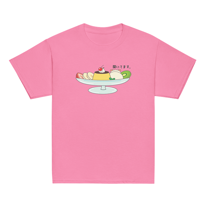 Pudding A La Mode Cat - Unisex Youth Heavyweight T-shirt product image (22)