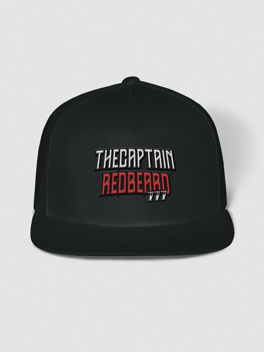 The Captain Redbeard777 Flat Snapback Cap product image (1)