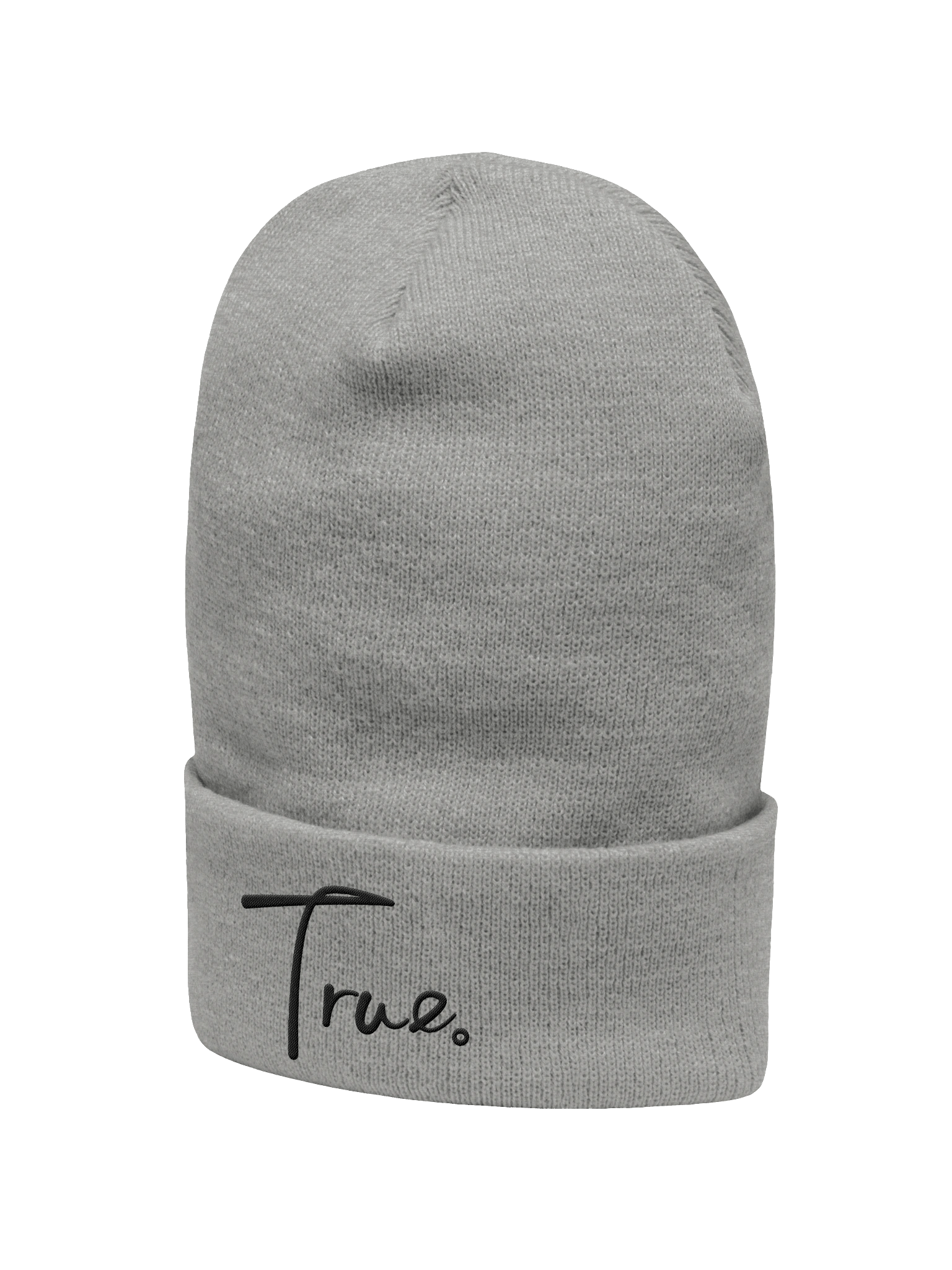 Edge Beanie — in Grey + Black product image (2)