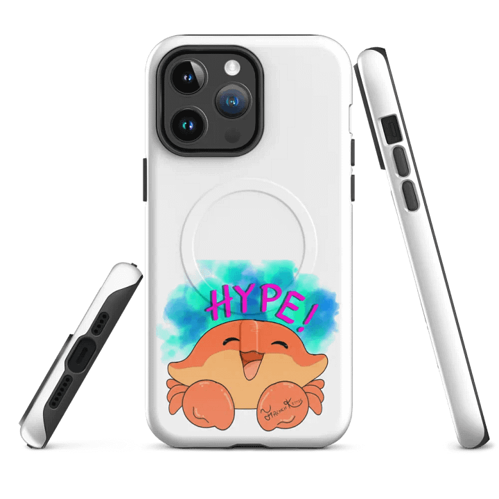 Crab Hype Phone Case product image (1)