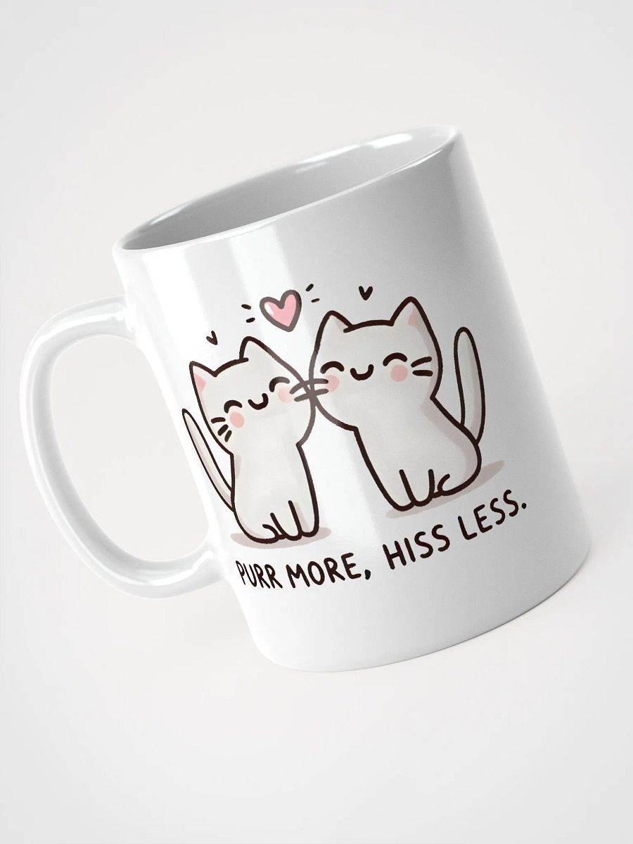 Purr more, Hiss less mug product image (3)