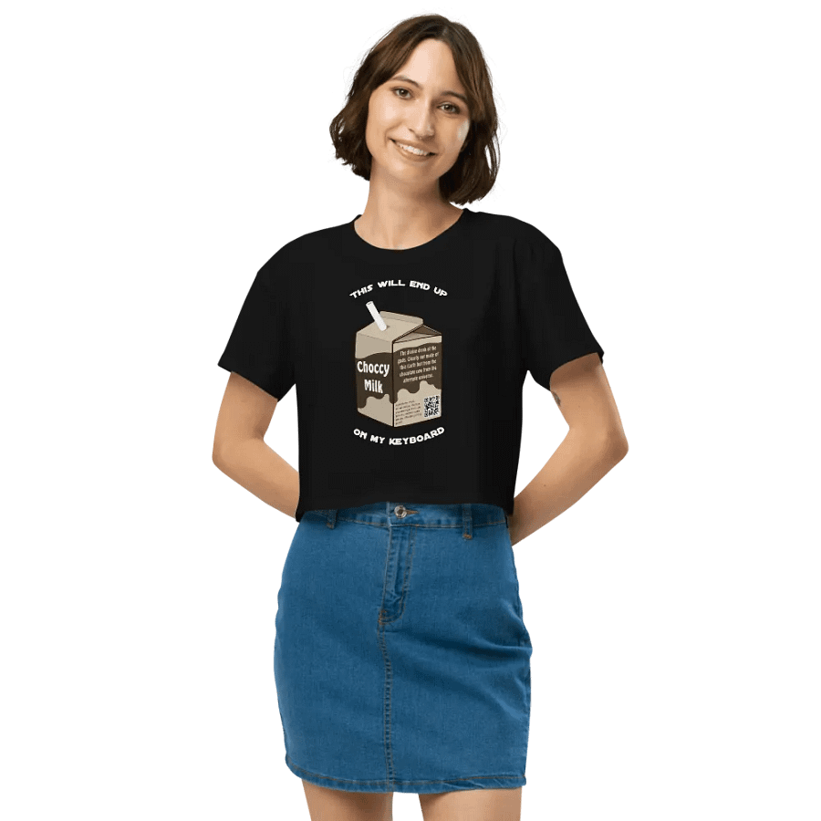 Choccy Milk Crop Top product image (8)