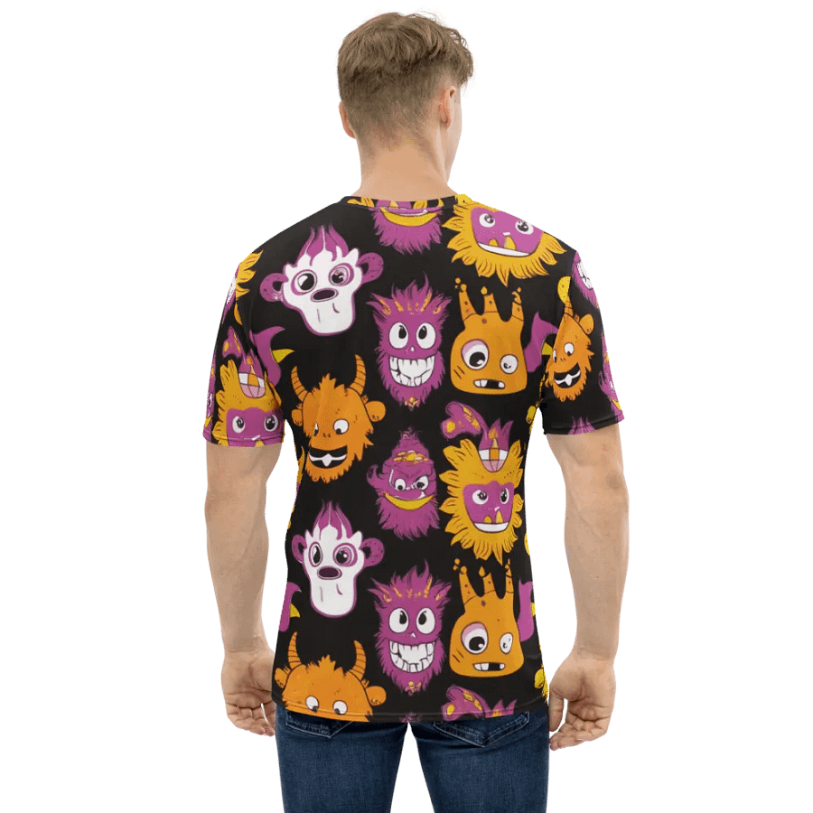 Spooky Monsters Spectacle T Shirt product image (3)