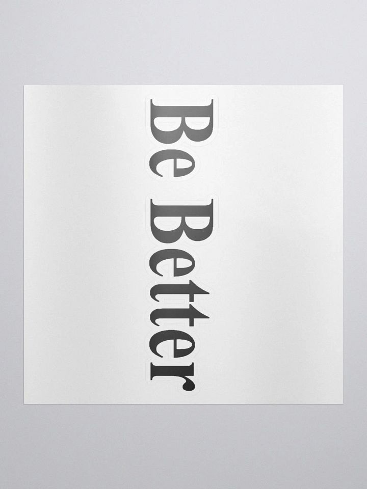 Be Better sticker product image (1)