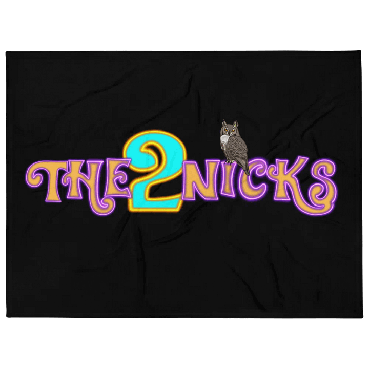 The2Nicks Blanket - Black product image (1)