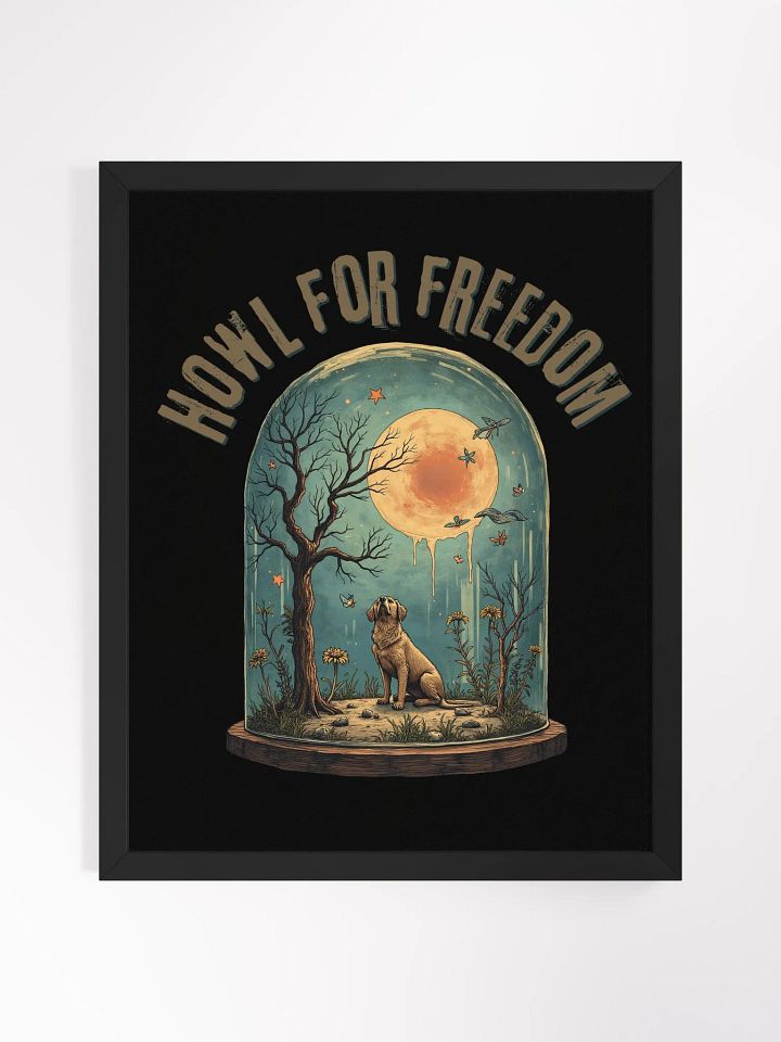 Vibrant Matte Wood-Framed Poster product image (1)