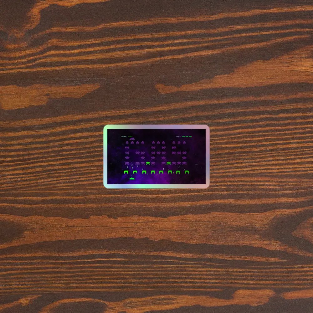 Games Addict Society Holographic Sticker product image (3)