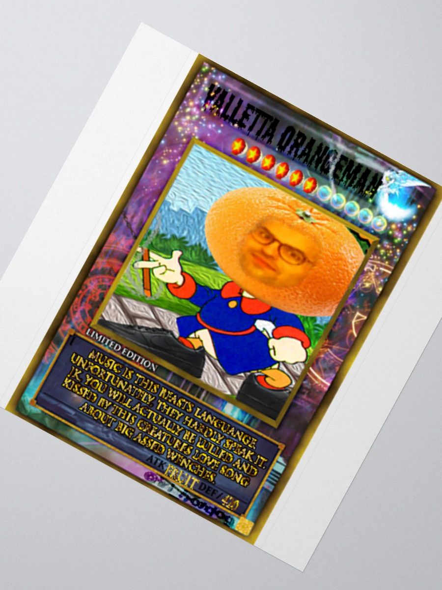 Valletta ORANGEMAN Sticker product image (2)