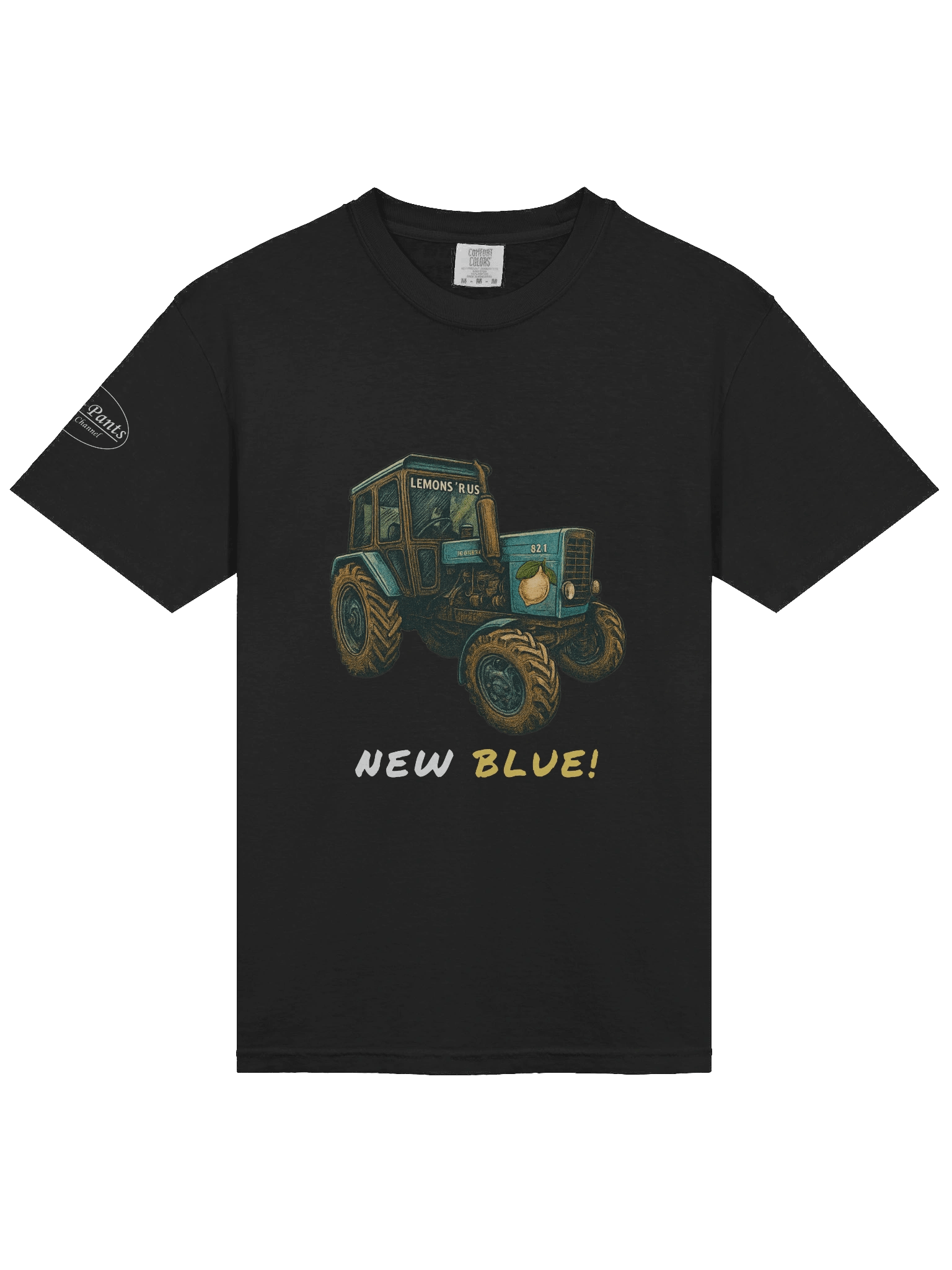 The "Lemon" tractor T-shirt product image (3)
