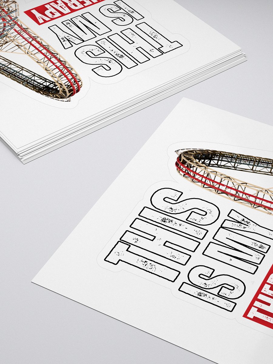 This is my Therapy - Airtime Sticker product image (4)