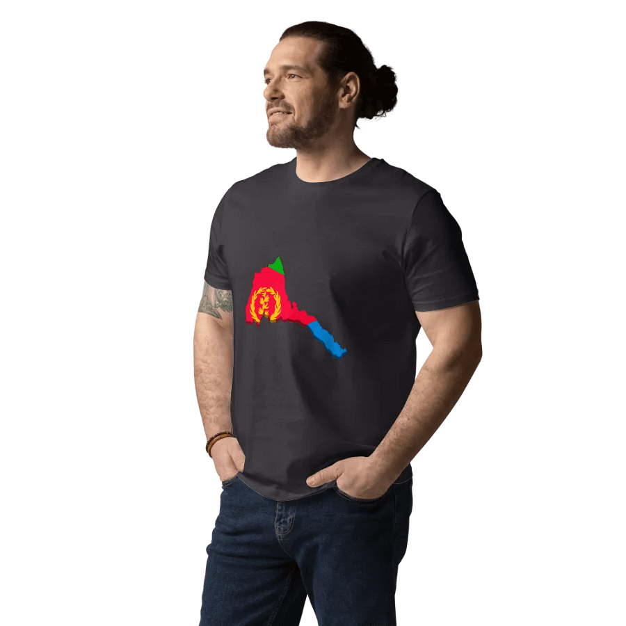 Eritrea Emblematic Map Organic Tee product image (146)