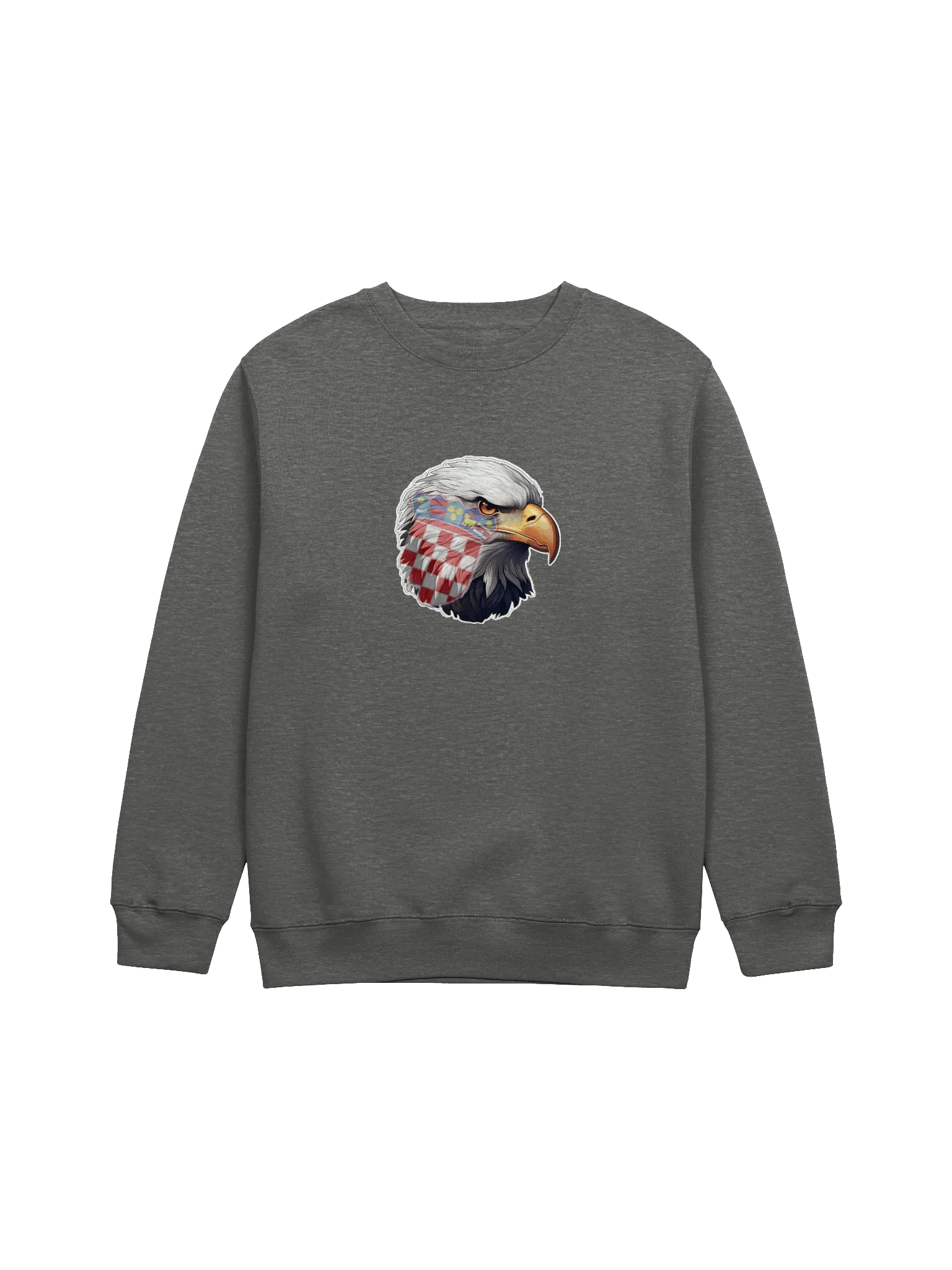 Croatian Eagle Flag Crewneck Sweatshirt product image (5)