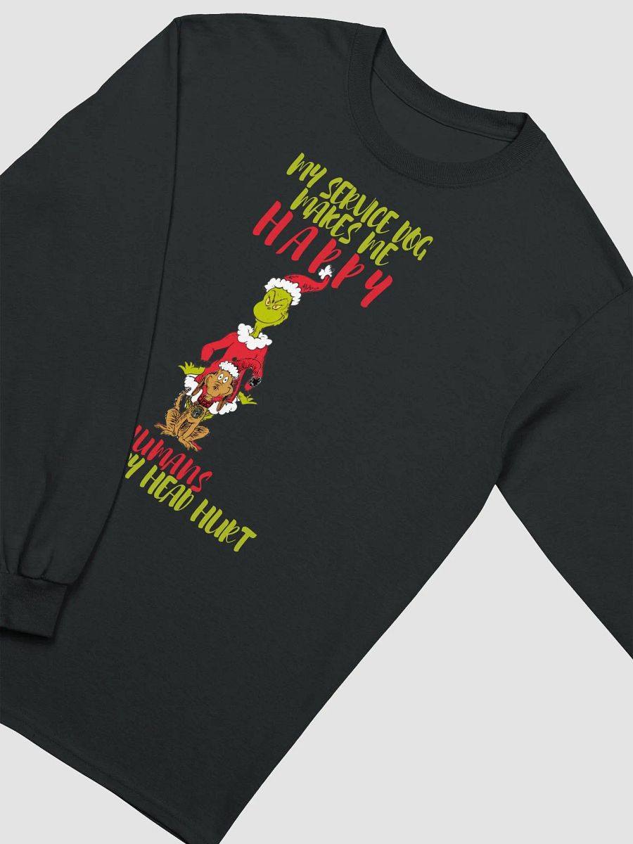 Sable Warriors Holiday Service Dog Long Sleeve: Helps Pair Veterans With A Service Dog product image (3)