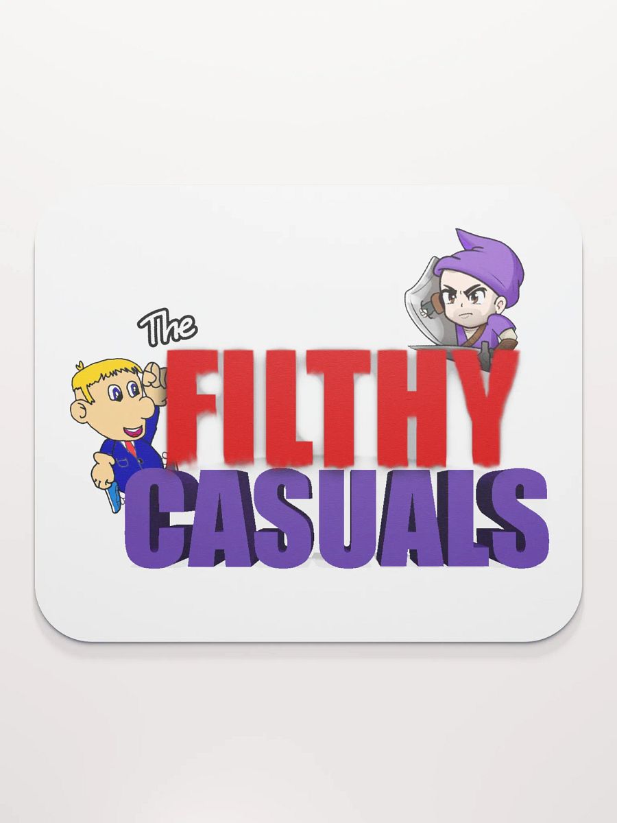 'The Filthy Casuals' Mouse Pad product image (2)