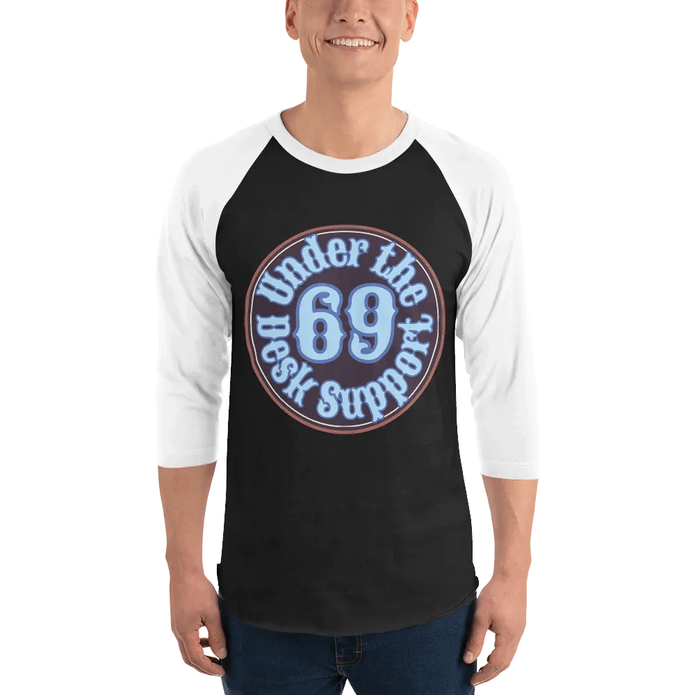 Desk Support Jersey Raglan Tee product image (13)