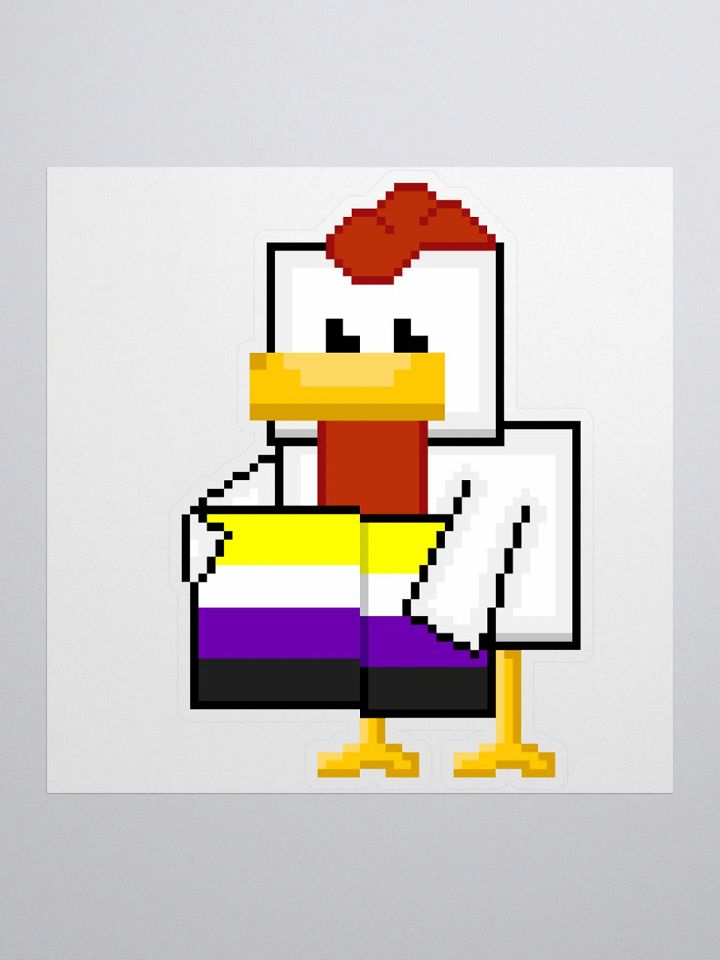 Nonbinary Pride Sticker product image (1)