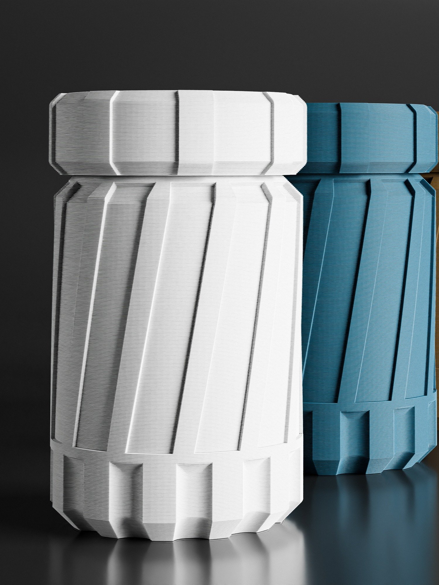 Threaded Storage Canisters for Home or Travel product image (4)