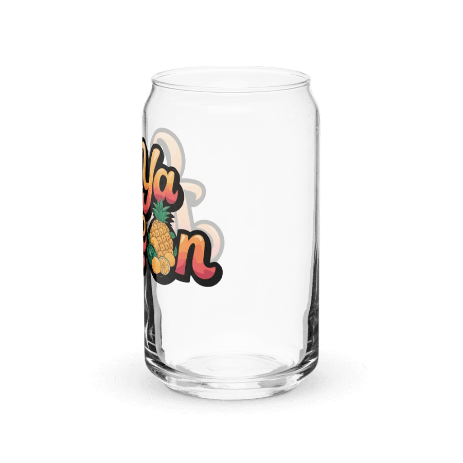 Get Ya Juice On Can-Shaped Glass with or without Lid and Straw product image (4)