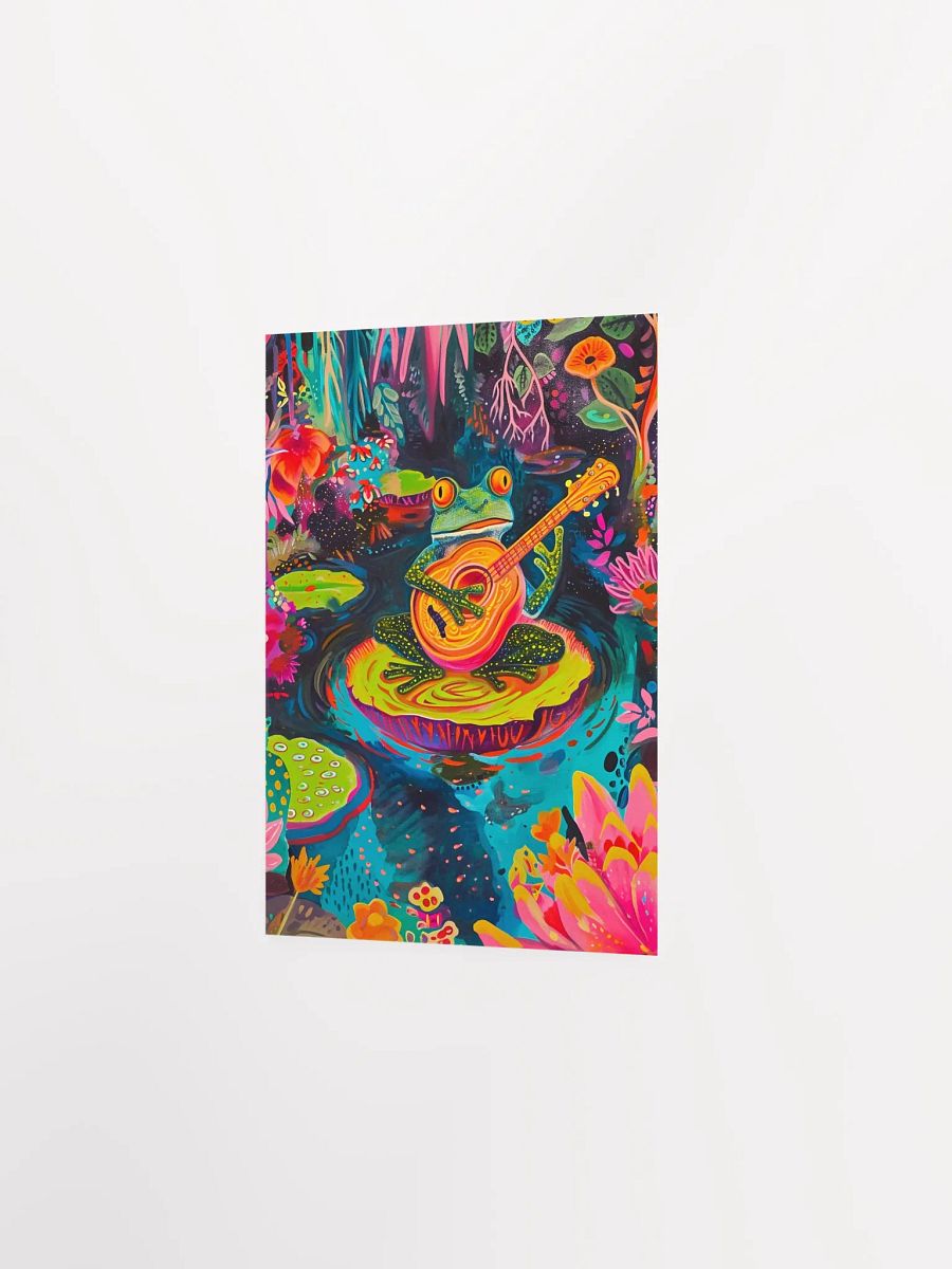 Whimsical Frog Serenade Poster product image (3)