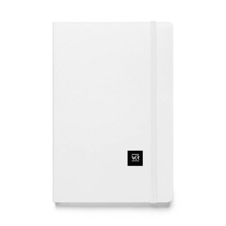 Retro Logo Hardcover Notebook product image (1)