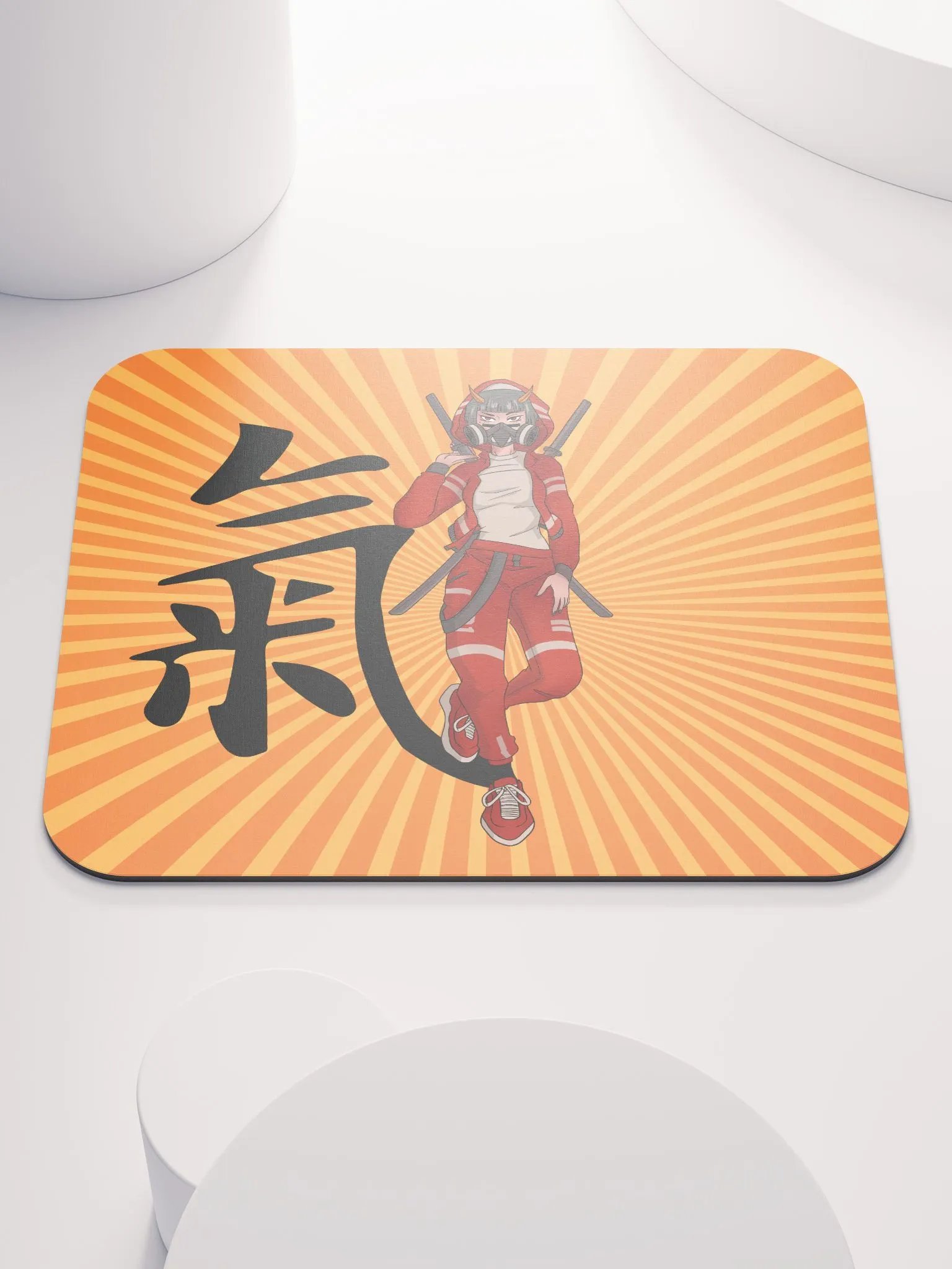 Anime Rising Sun Classic Mousepad product image (1)