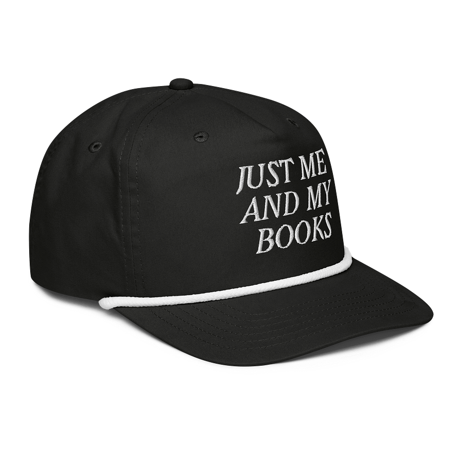 Just Me and My Books Golf Rope Cap product image (4)