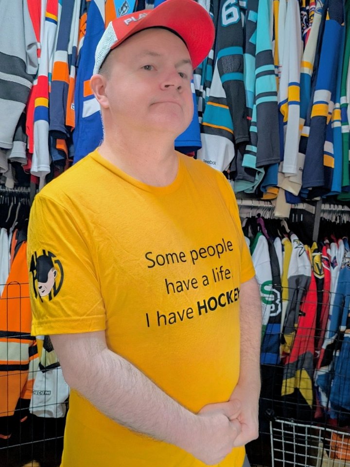 Minimalist hockey life shirt product image (1)