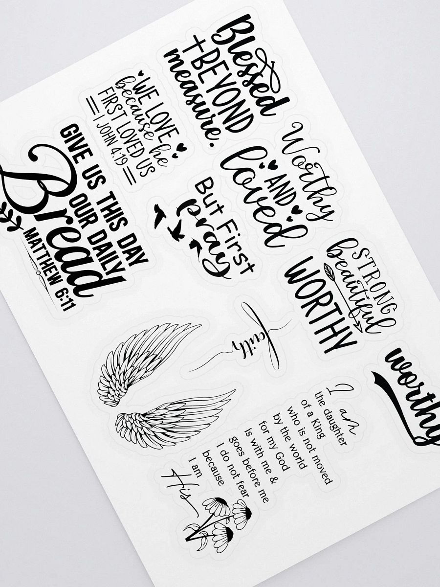 Assorted Christian Stickers product image (1)