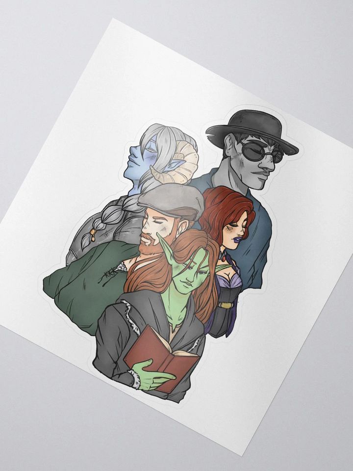 The Long Rest | Sticker product image (2)