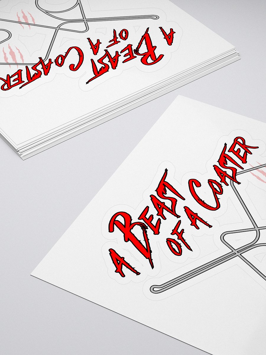 A Beast of a Coaster Sticker product image (4)