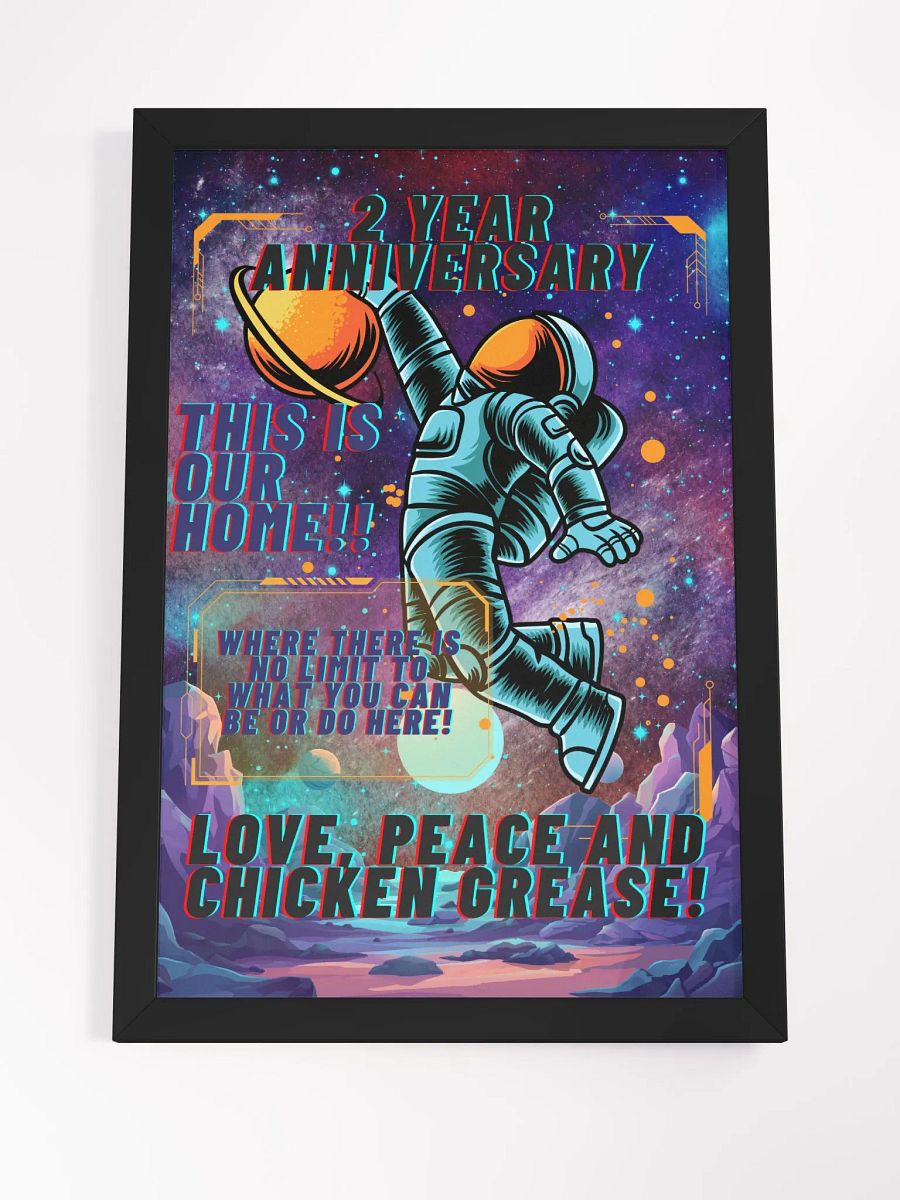 Chill Zone 2nd Anniversary Metal Poster product image (7)