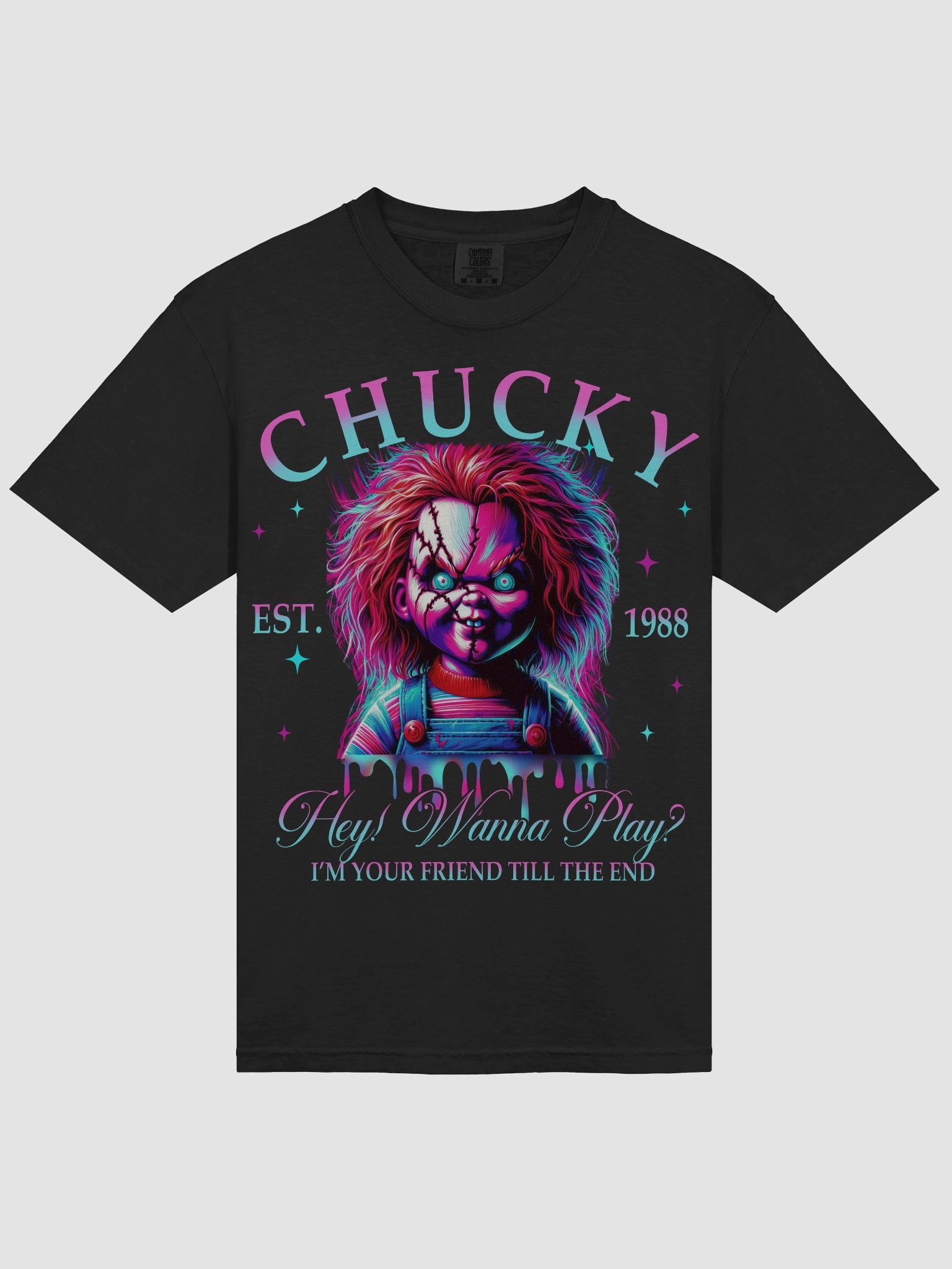 Neon Chucky Graphic Tee product image (13)