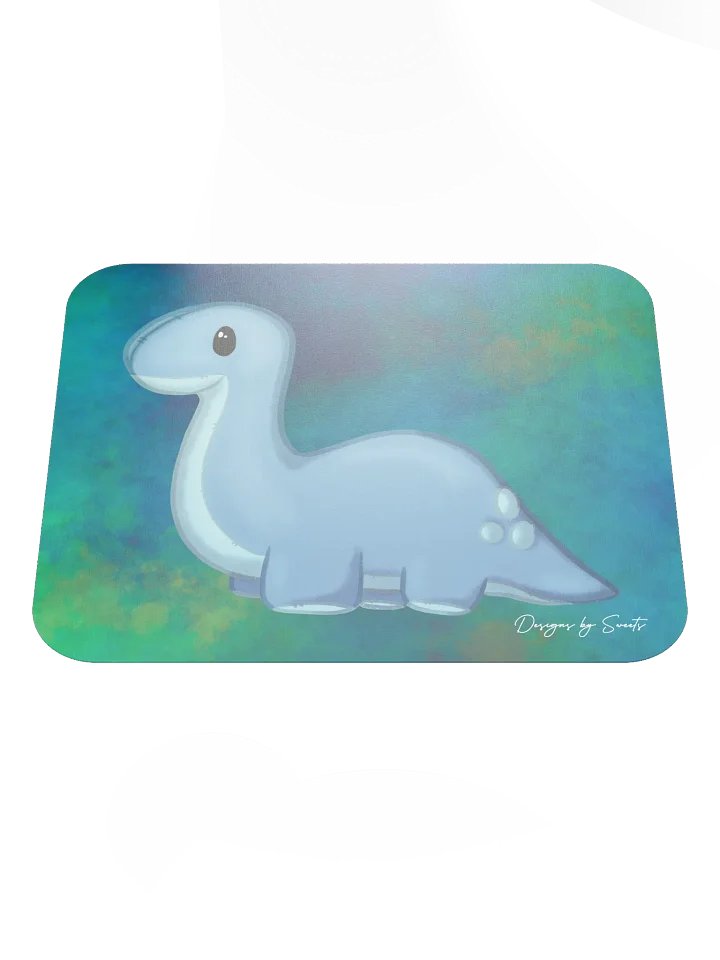 Cozy Brontosaurus Plushie Mouse Pad product image (1)