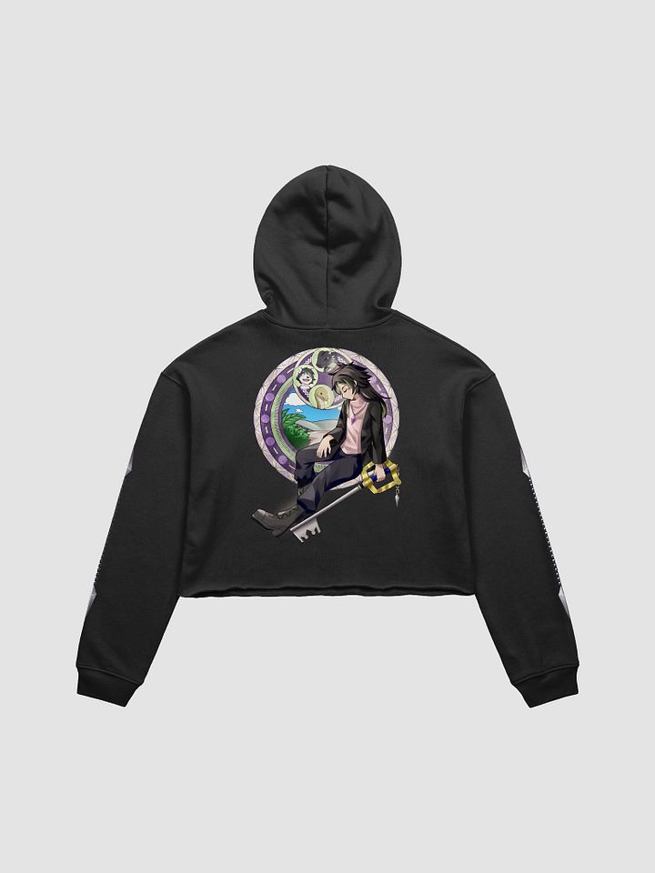 HEART OF THE SNAKE FLEECE CROP HOODIE product image (2)