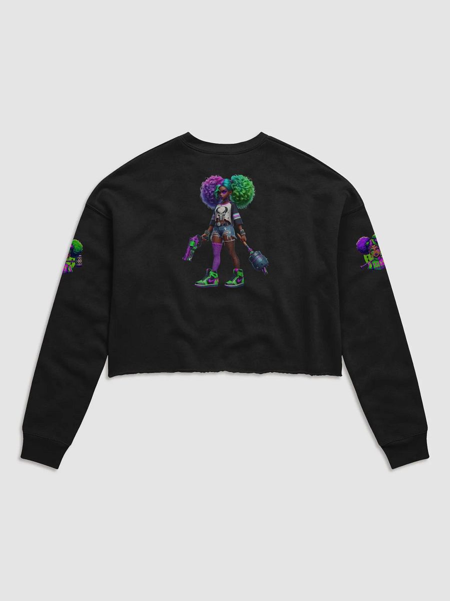 Harley Queen Logo Crop Fleece Sweatshirt product image (2)