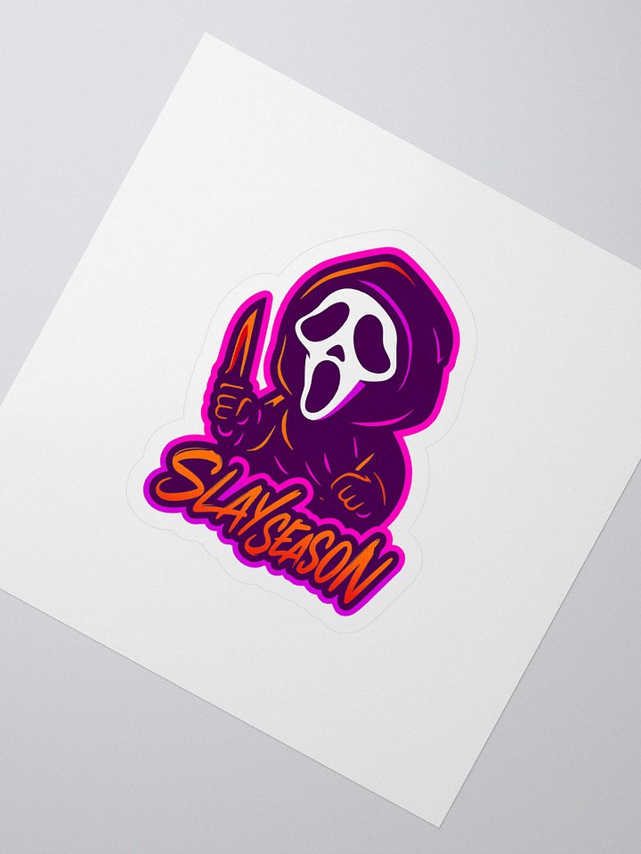 Slay Season die cut stickers. product image (2)