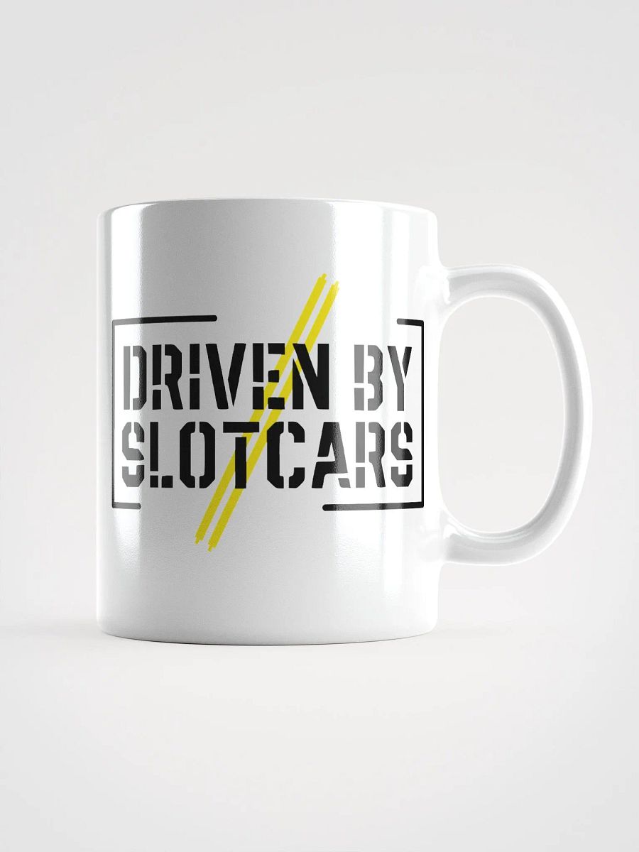 Driven By SlotCars White Glossy Mug product image (1)